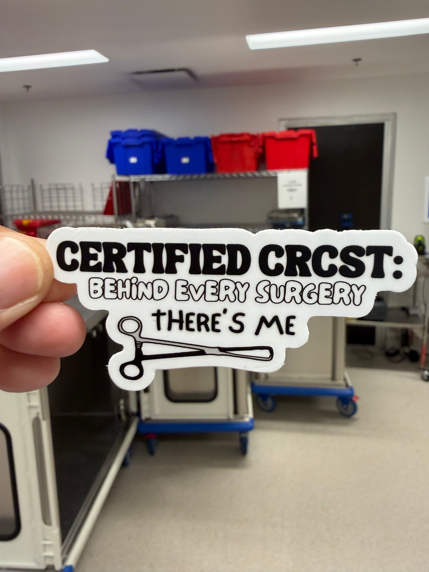 Sterile Processing Sticker Bundle + Mini Acrylic Pin| 4 SPD Stickers & 1 Mystery Mini Acrylic Pin | CSSD Gift | SPD Accessories