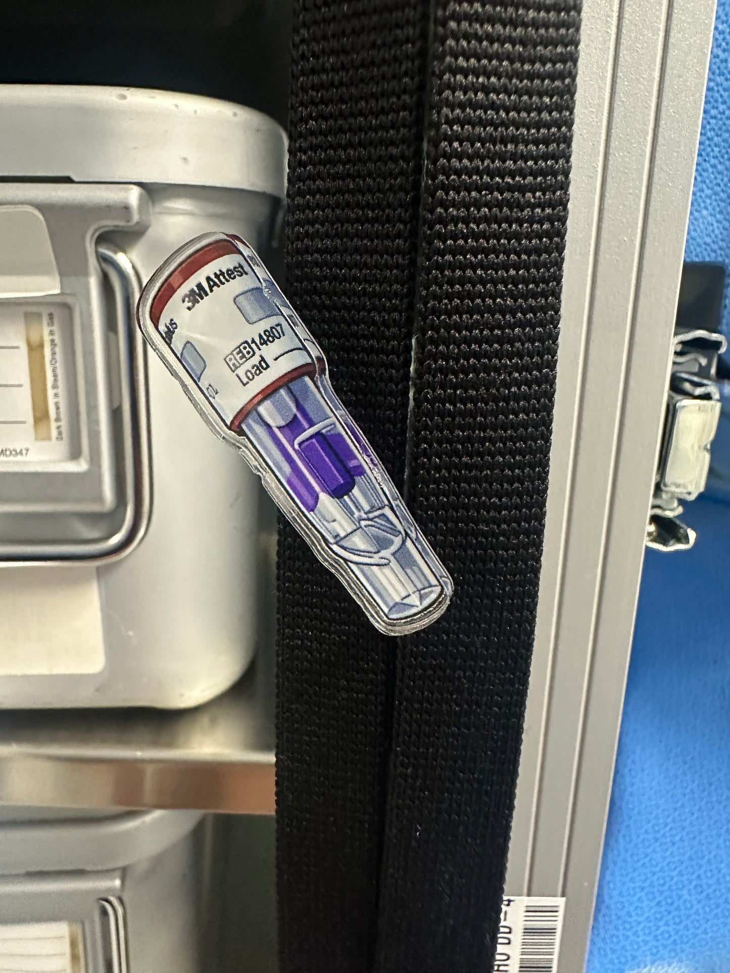 SPD Acrylic Pin & Magnet Bundle | 1 Pin + 3 Magnets | CRCST Gift | Sterile Processing Tech Accessories
