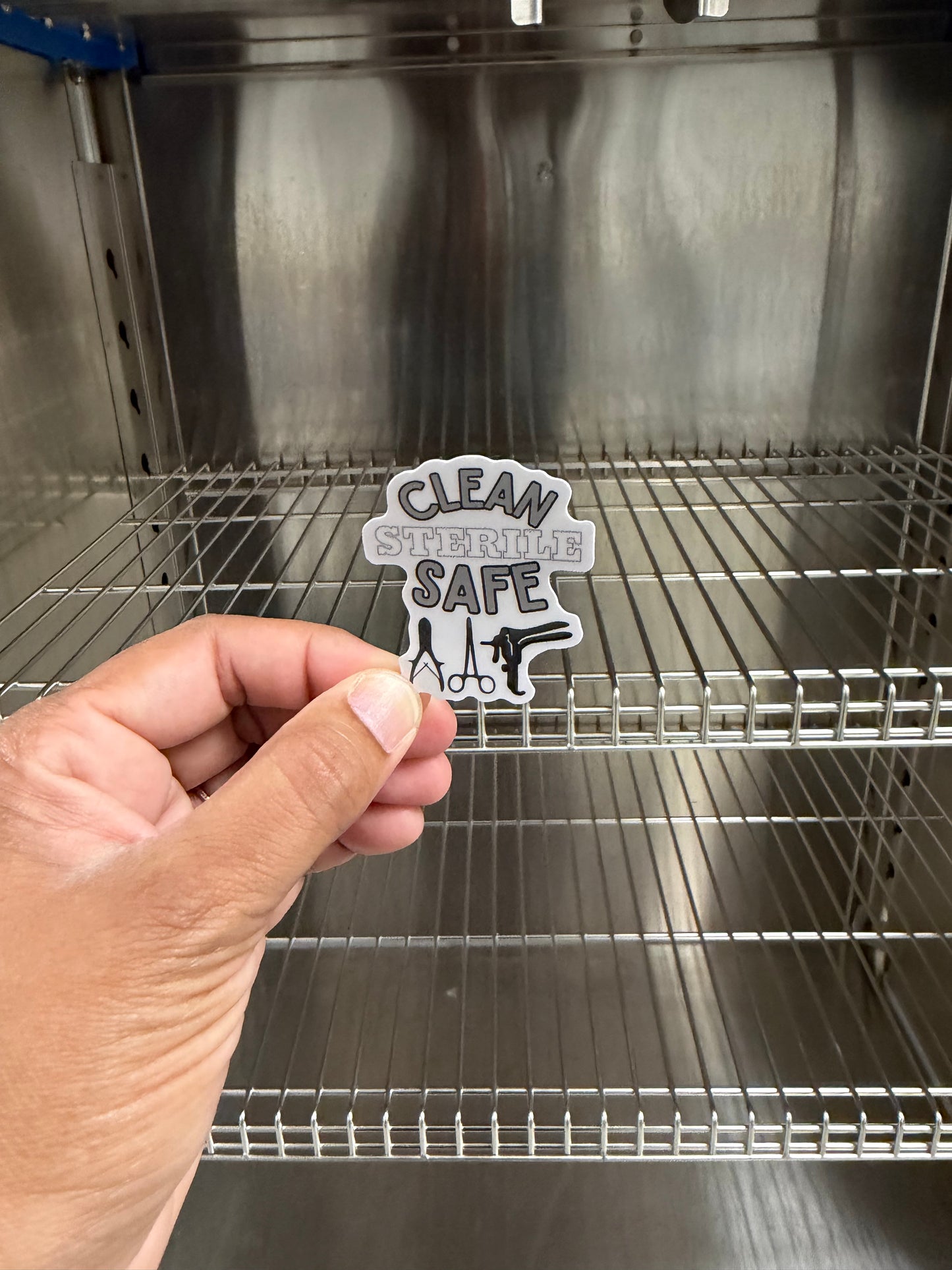 Sterile Processing Sticker Bundle | 5 SPD Stickers + 1 Mystery Mini Acrylic Pin | CSPDT & CRCST Gift | Sterile Processing Tech Accessories