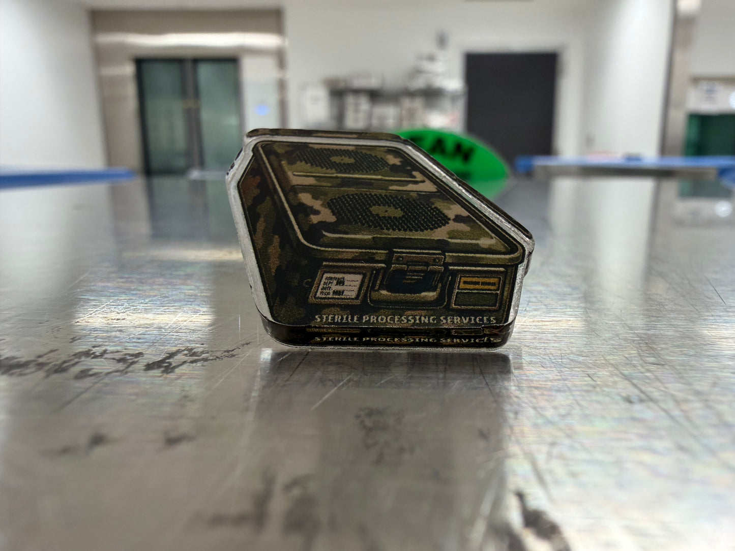 Build Your Own Military Camo SPD Acrylic Pin Set | Medical Supply Technician MST Pin | Sterile Processing Pin | VA Employee Gift | Choose Your Pins