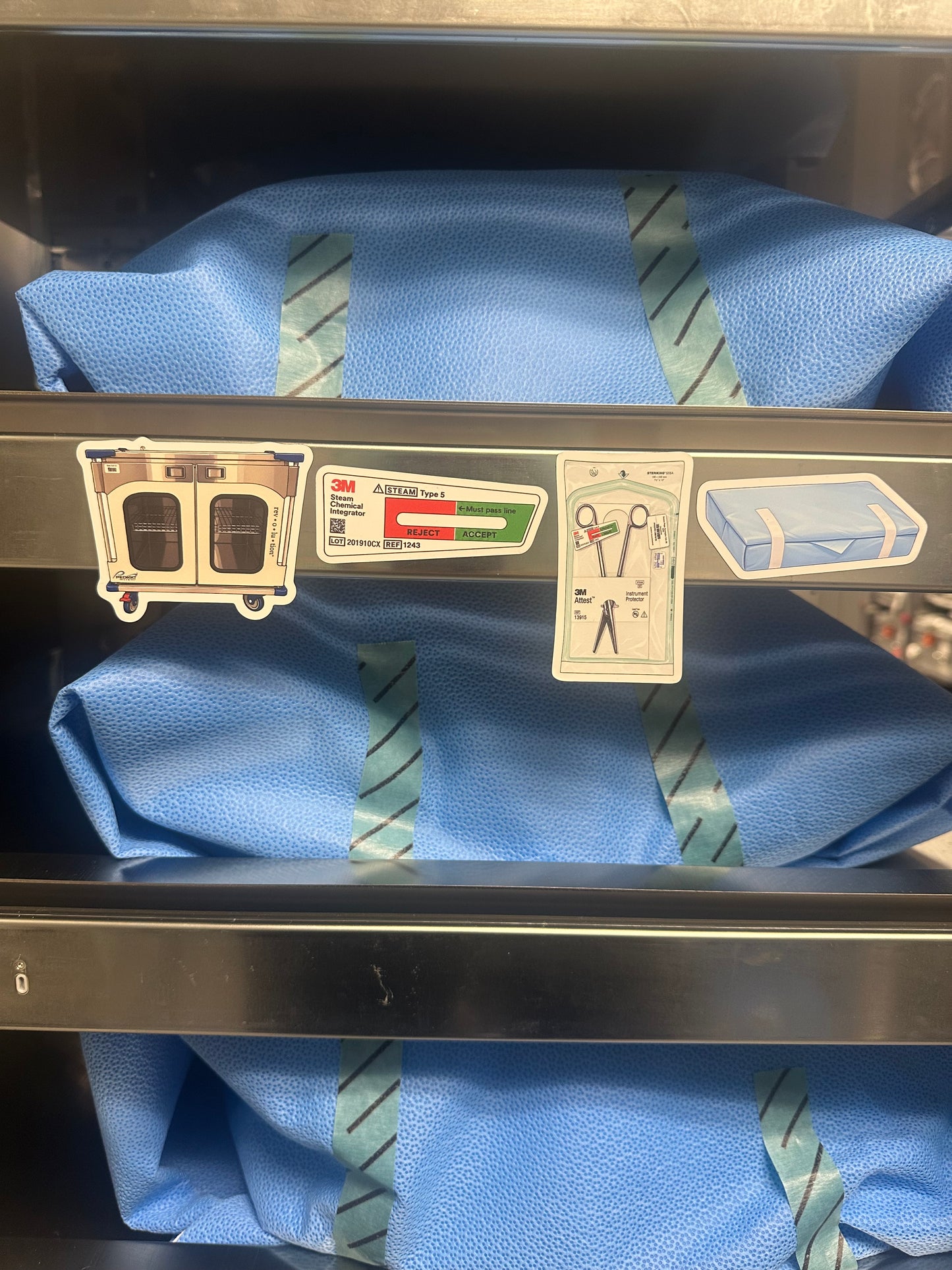4 Exclusive Magnet Bundle & 1 Acrylic Pin| 1 Pin + 4 Magnets | CRCST Gift | Sterile Processing Tech Accessories | Biological Pin