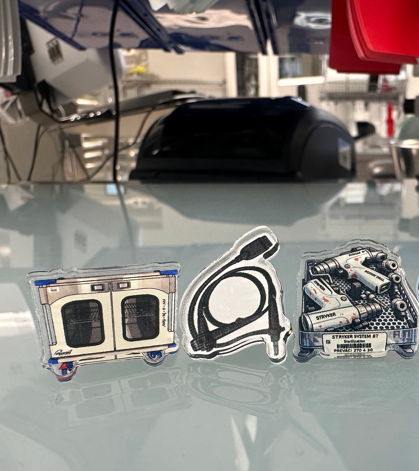 Sterile Processing Sticker Bundle | 5 SPD Stickers + 1 Mystery Mini Acrylic Pin | CSPDT & CRCST Gift | Sterile Processing Tech Accessories