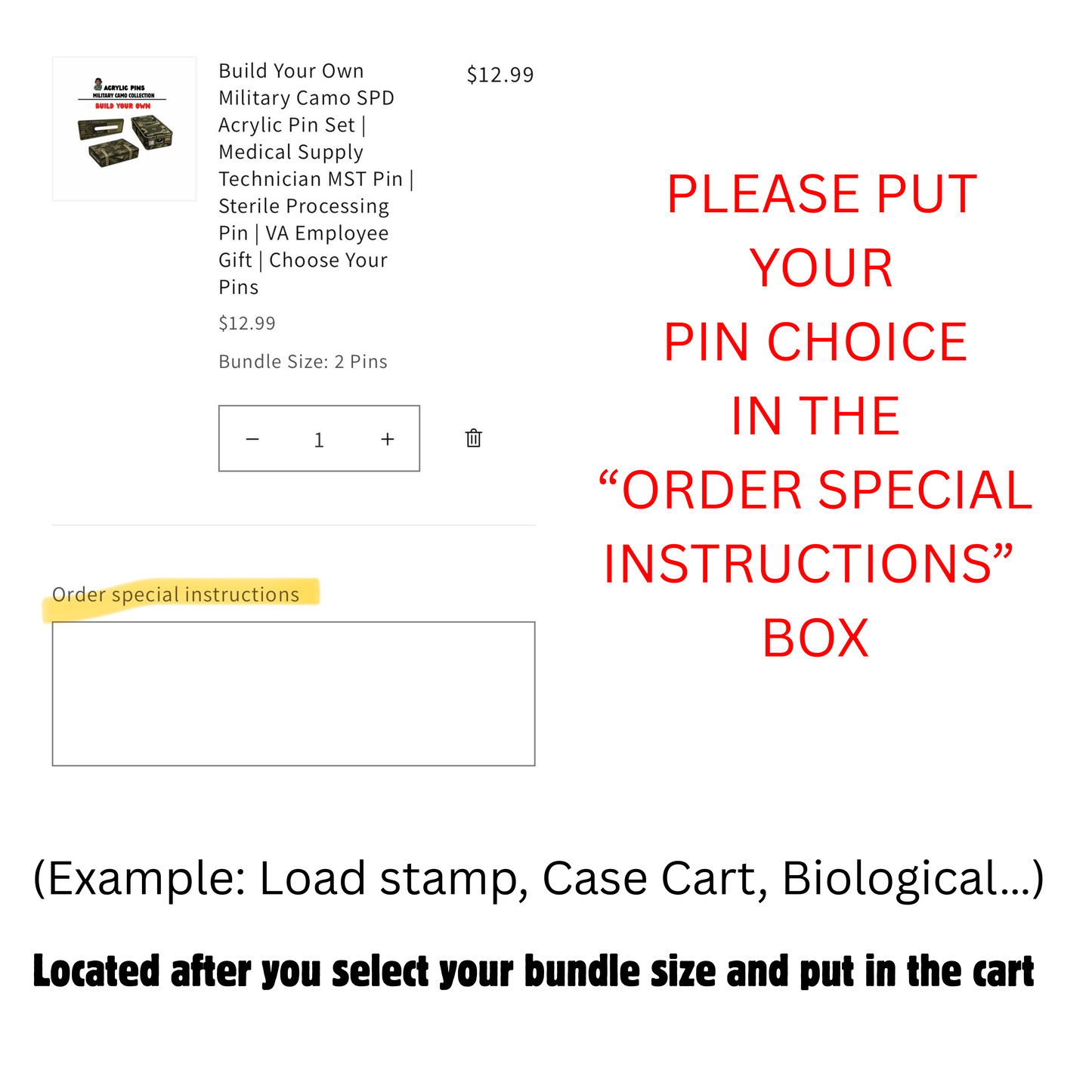 SPD Team Gift Pack | Build your own 10- Pin Bundle | spd Week appreciation | Thank you, sterile processing | Crcst Gift | Central service