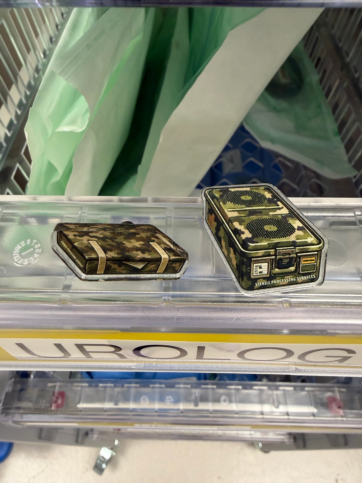 Build Your Own Military Camo SPD Acrylic Pin Set | Medical Supply Technician MST Pin | Sterile Processing Pin | VA Employee Gift | Choose Your Pins