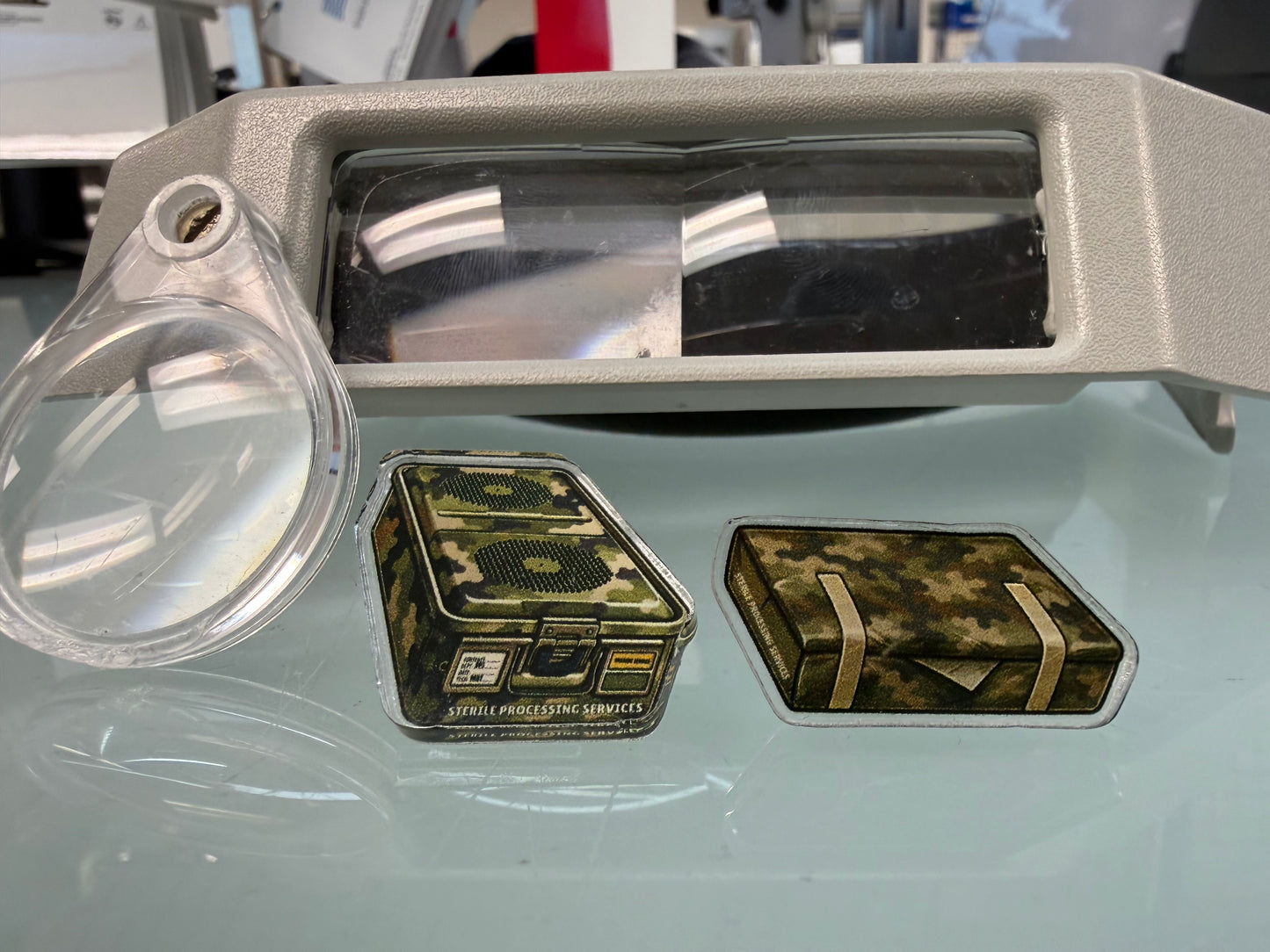 Build Your Own Military Camo SPD Acrylic Pin Set | Medical Supply Technician MST Pin | Sterile Processing Pin | VA Employee Gift | Choose Your Pins